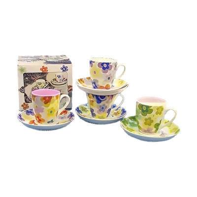 烤花杯 PTC cup with saucer