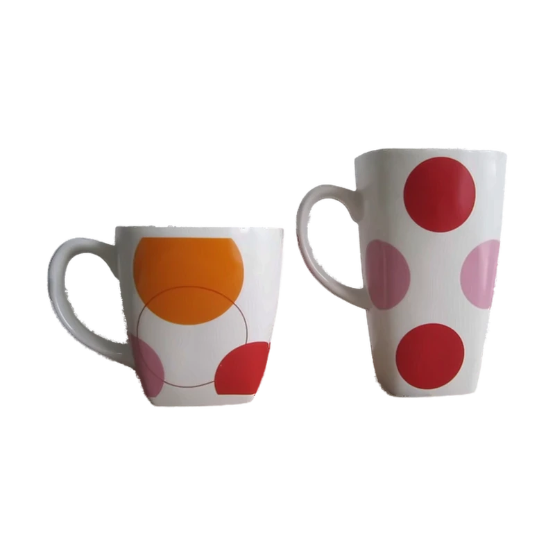 PTC big and small square mugs PTC big and small square mugs